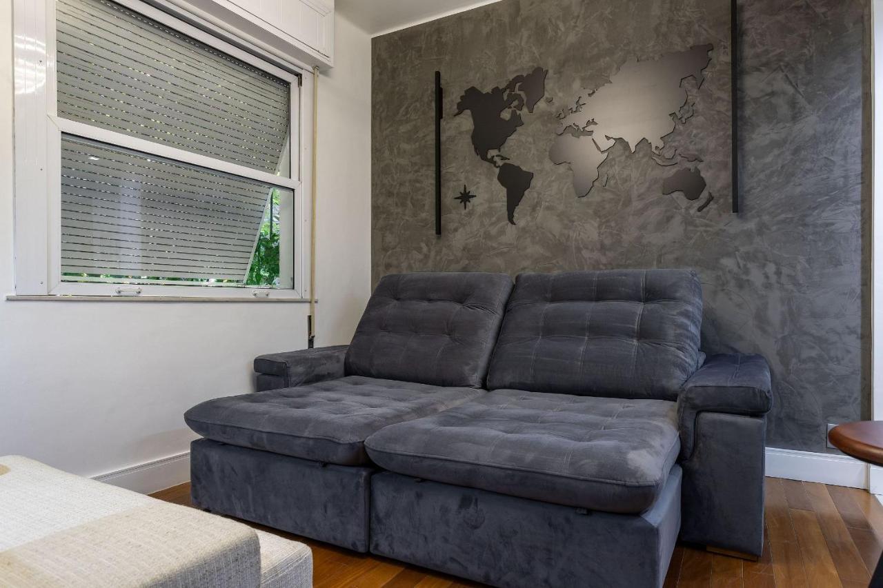 Apt Charmoso Completo Com Ar Condicionado No Leblon Rio de Janeiro Exterior foto