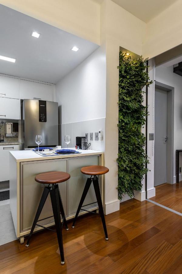 Apt Charmoso Completo Com Ar Condicionado No Leblon Rio de Janeiro Exterior foto